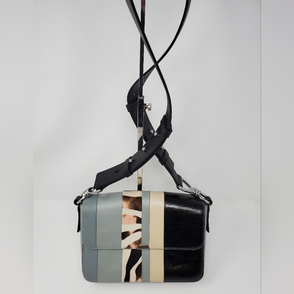 Allsaints Captain Multi Flap Crossbody - Picture 3 of 12